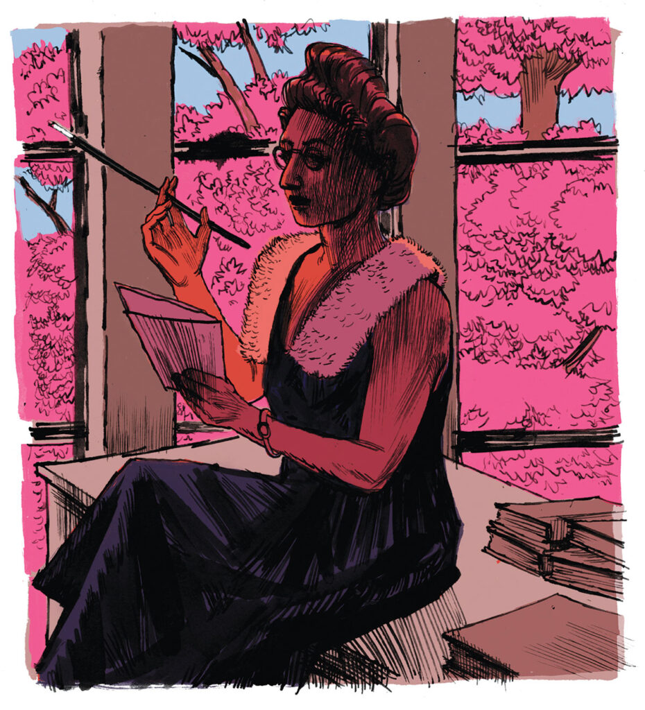 Neugeboren_FULL Illustration of Martha Foley by Matt Rota